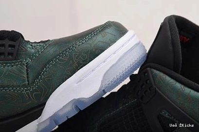 AJ4-1043515 RETRO AIR JORDAN GREEN 4 LAKER Sophisticated 578 0913